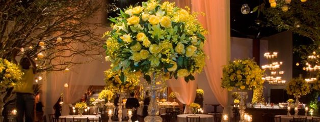 DECORAÇÃO DE CASAMENTO COM AMARELO - DICAS E FOTOS