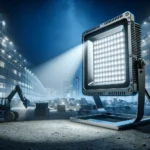 Qual o alcance de um refletor de LED de 100W?