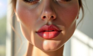 beneficios do preenchimento labial para volume e contorno