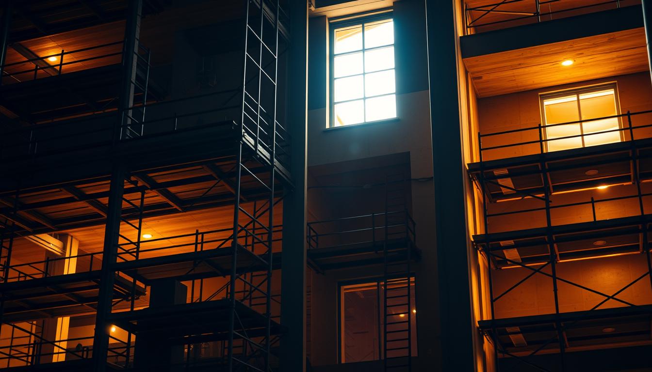 Por que a iluminação adequada acelera projetos de construção
